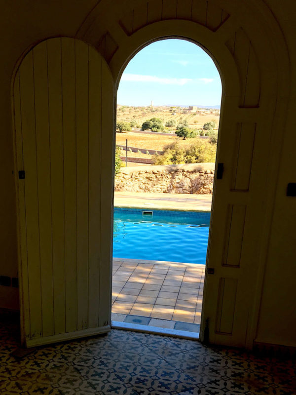 pool door morocco marocco